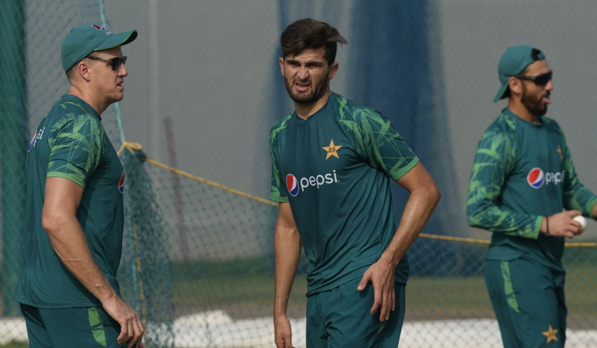  Morne Morkel with Pakistan Bowler Shaheen Afridi. Morne Morkel resignation follows Pakistan's disappointing performance in the 2023 ODI World Cup.